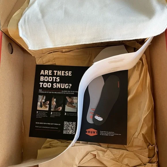 Brand New Brunt Bolduc 9” Boots with composite toe NIB - Picture 9 of 9